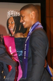 Mr and Miss Wits Res 2015, Olwethu and Francis.